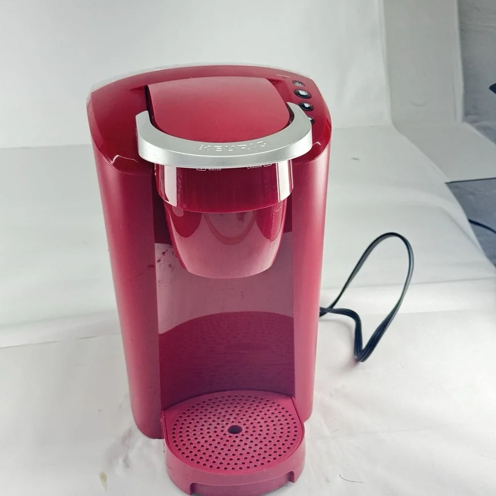 Keurig K-Compact K35 Coffee Maker Red Single Serve Tested Working